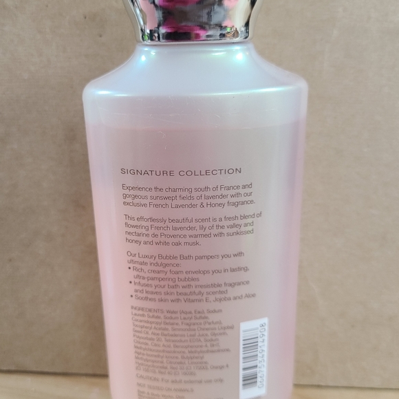 BBW French Lavender & Honey Luxury Bubble Bath - Picture 2 of 2